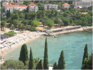 Plaža Uvala Lapad Dubrovnik